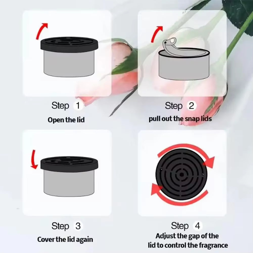 Car Air Fresheners Perfume Auto Supplies Canned Wood Blocks Coffee Flavor Explosion Car Foreign Aromatherapy Deodorant Supplies