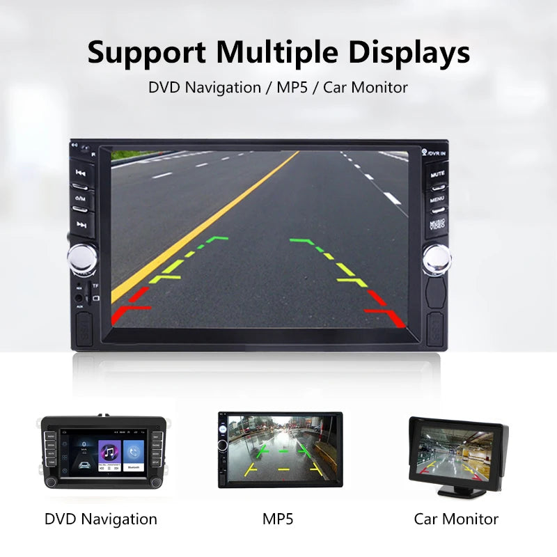 High-Definition Waterproof Rear Camera for Driving Recorders - 140° Wide Angle, Night Vision, and Parking Monitoring