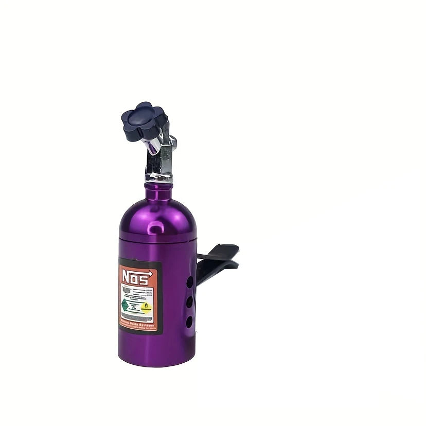 Revitalize Your Ride: NOS Nitrogen Bottle Car Air Freshener - Aromatherapy for Your Auto!